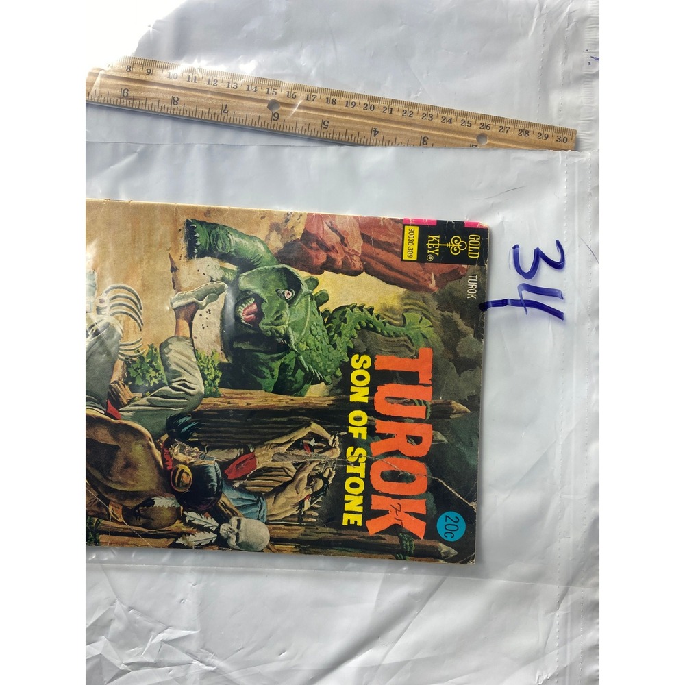 Gold Key Comics Turok Son of Stone‎ 1964 Issue 60 Comic Book